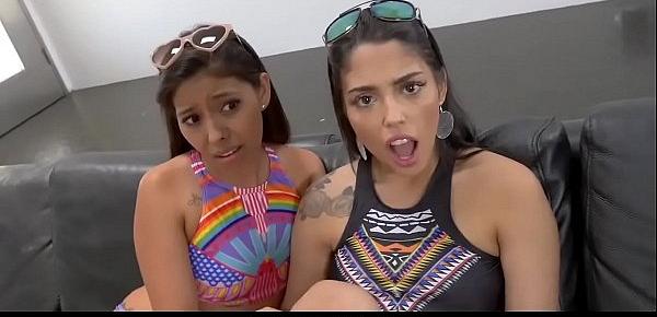  Hot sisters seduced and fucked by stepdad - ( Jasmine Summers,Vanessa Sky ) porn-video porn porno